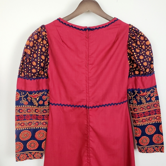 Vintage RARE 60s Black Label Gunne Sax - 1968 - maxi - size XXS/XS - Picture 11 of 13